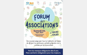 Forum des associations du 04 Sept 2021