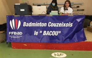 Palmarès du tournoi séniors du BACOU le 02/03 avril 2022