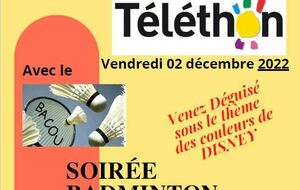 Téléthon 2022...au Bacou