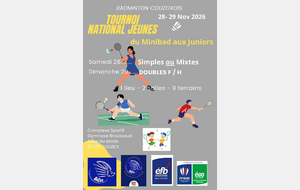 Tournoi National Jeunes du Bacou87