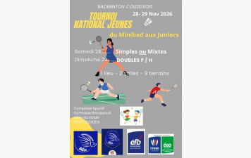Tournoi National Jeunes du Bacou87