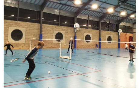 Reprise badminton Bacou Minbad et Poussins 21 déc 2020 à Janicot