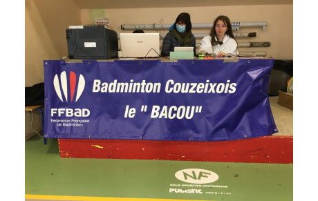 Palmarès du tournoi séniors du BACOU le 02/03 avril 2022