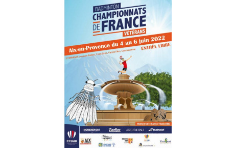 Championnat de France Vétéran à AIXE en PROVENCE 4/5/6 juin 2022