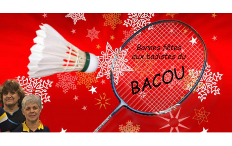 Bonnes fêtes de fin d'année 2022 au BACOU