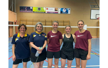 Interclub Féminin - D2B - BACOU2F à l'ASBAD le 4 mai