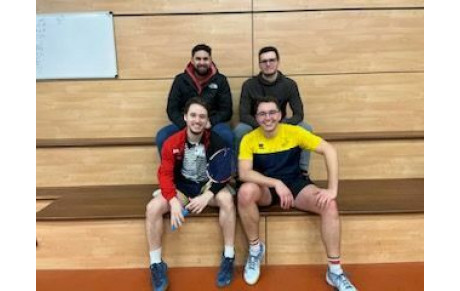 Interclubs masculins - BACOU1M se déplace à Nexon le 5 décembre