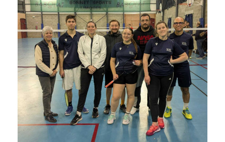 Interclubs D1 - BACOU2 reçoit l'ASBAD le mardi 9 décembre