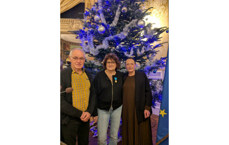 Médaille de Bronze du bénévolat 8 déc 2025 à la préfecture.