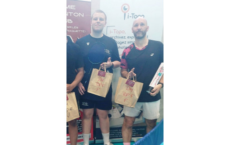 Retour des podiums Tournoi Seniors Bosmie le 02-03 mai 2026