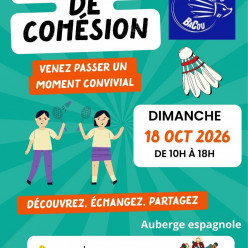 Journée d'intégration et de cohésion  dimanche 18 oct  à Janicot