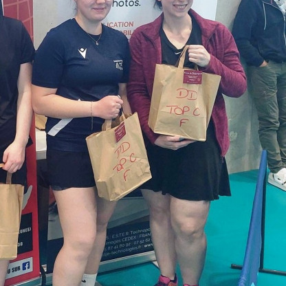 Podiums Tournoi Séniors de Bosmie le 02-03 mai 2026
